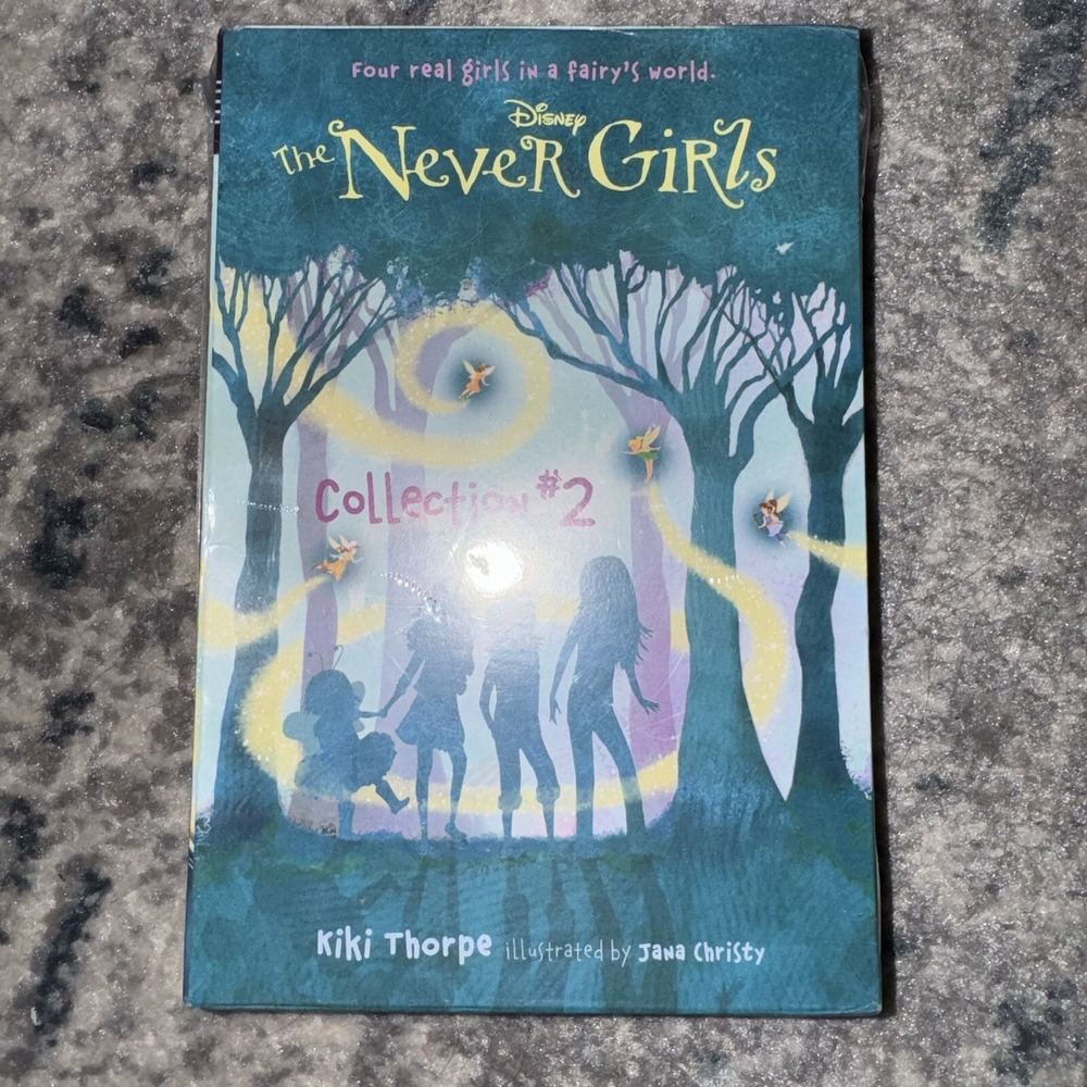 Disney The Never Girls Collection #2 Book Set Pixie Hollow Adventure Series New